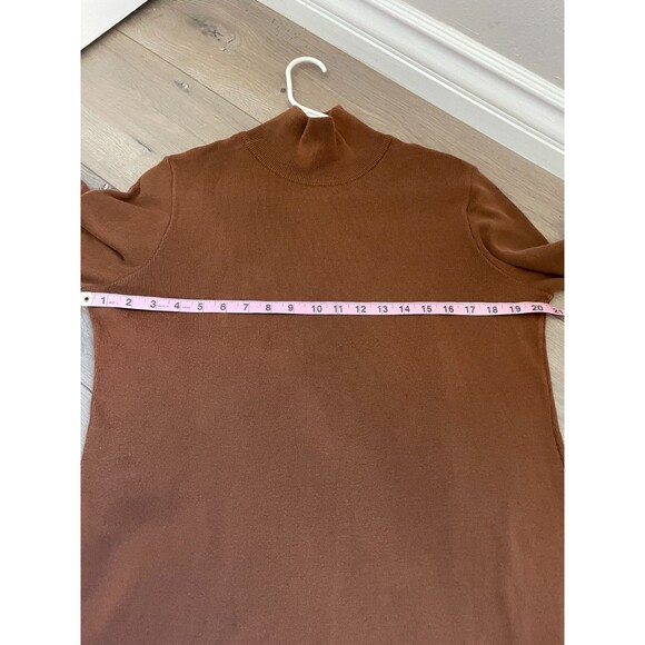 Peruvian Connection Prima Cotton Turtle Neck Tunic Sweater Dress Large READ - Picture 3 of 7